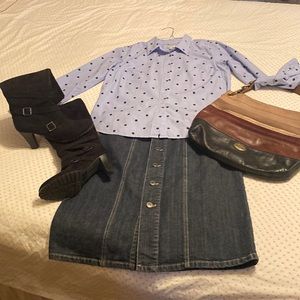 Talbots shirt , Oxford, Cotton